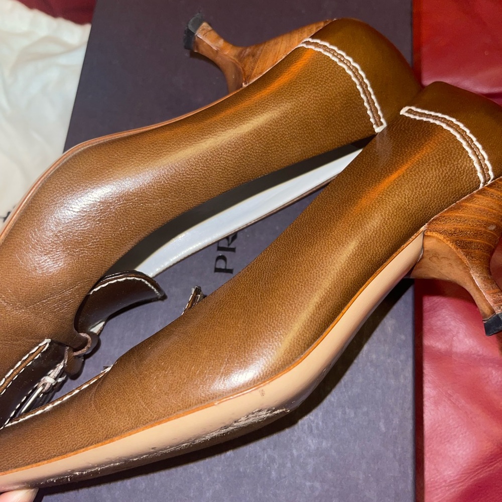Prada brown kitten heels - Picture 10 of 10